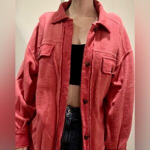 Free People Shirt Jacket / Shacket
